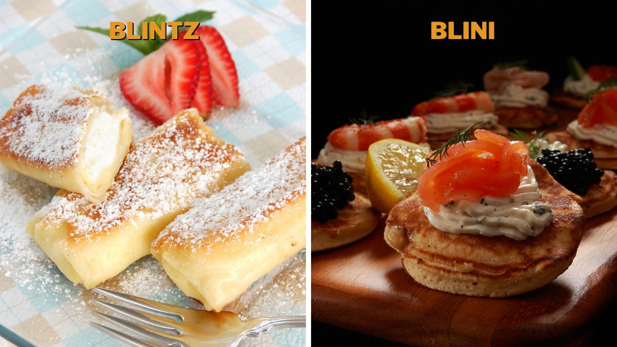 blintz vs blini