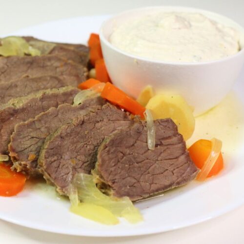 boiled beef with vegetales