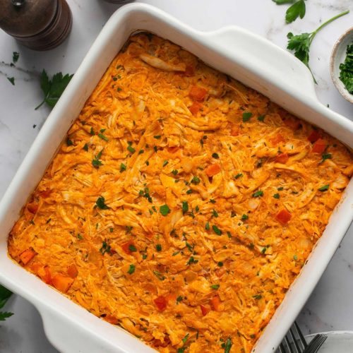 buffalo chicken casserole 2