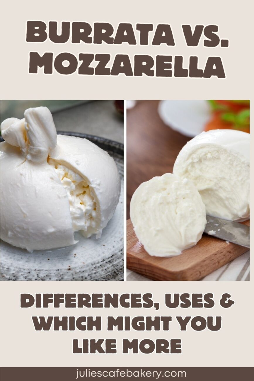 burrata vs mozzarella