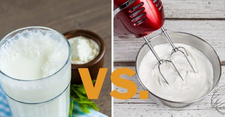 Buttermilk vs. Whipping Cream: Differences & Uses
