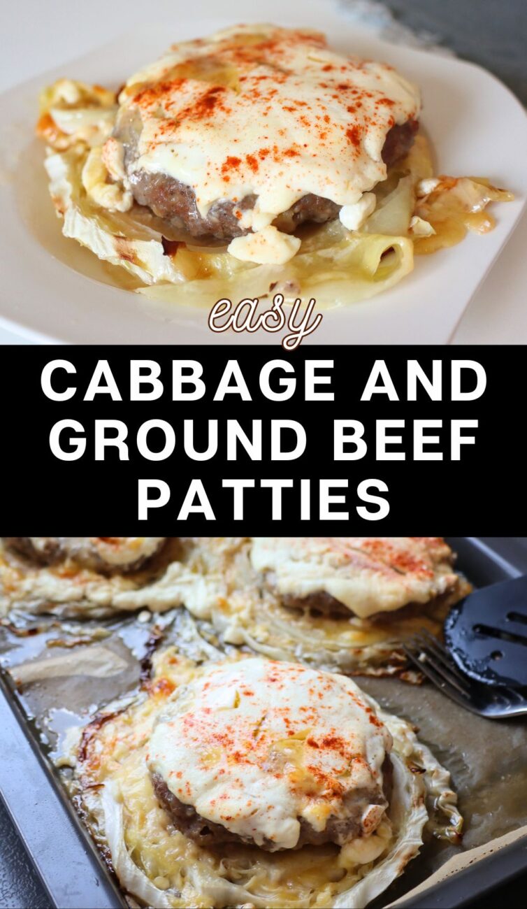 cabbage and beef patties