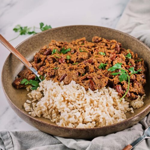 cajun style red beans and rice 2