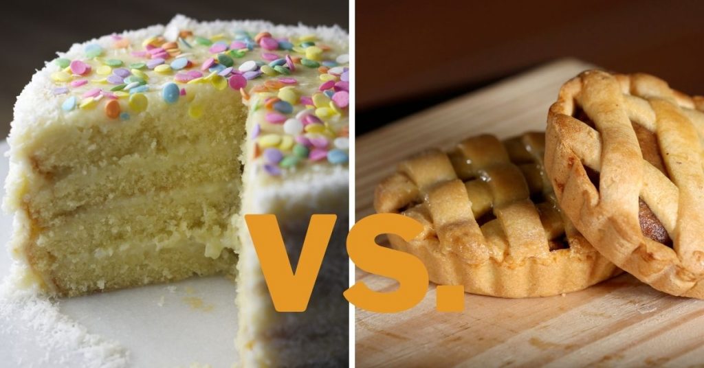 cake vs pie