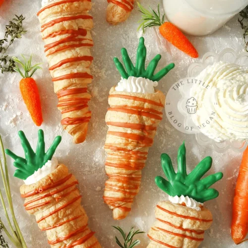 carrot cake cream horns