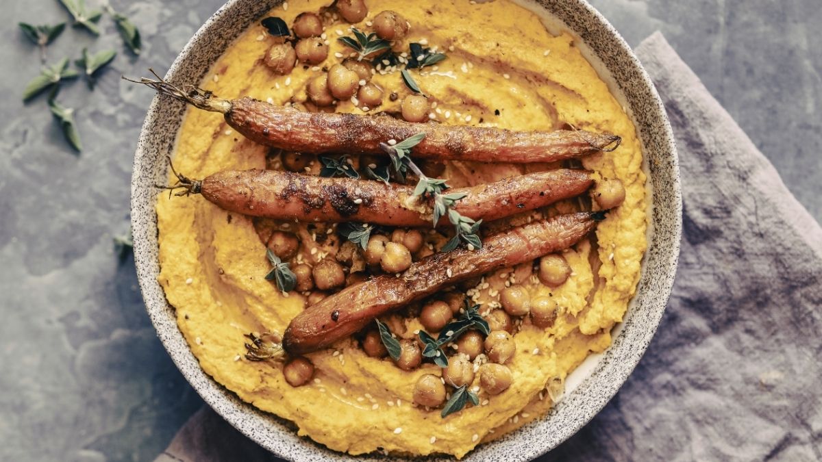 carrot hummus