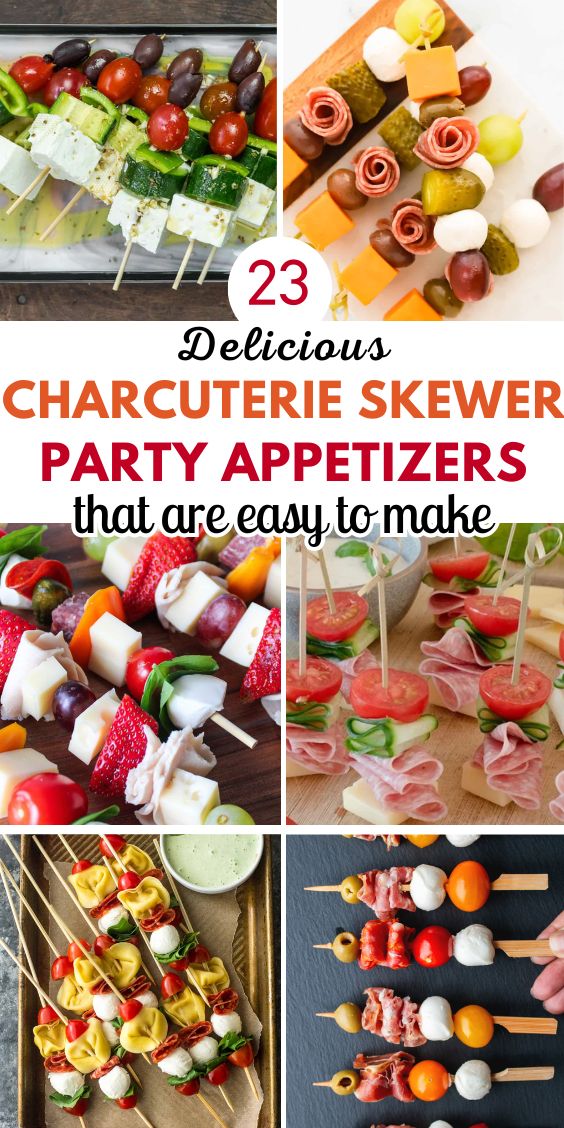 charcuterie party skewers appetizers