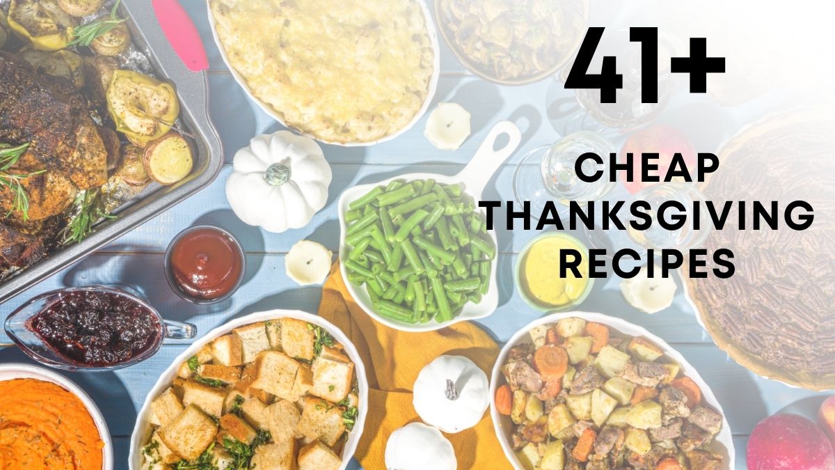 cheap thanksgiving recipes