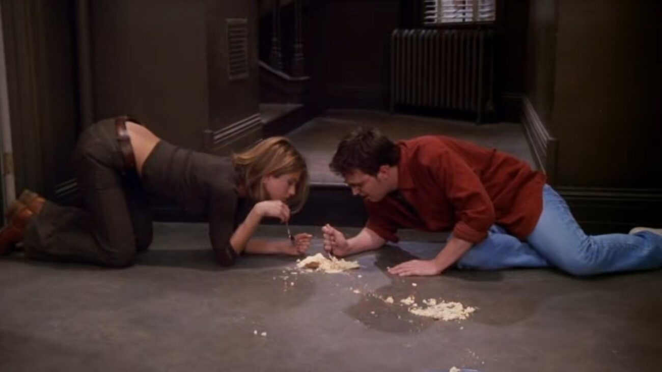 cheesecake on the floor