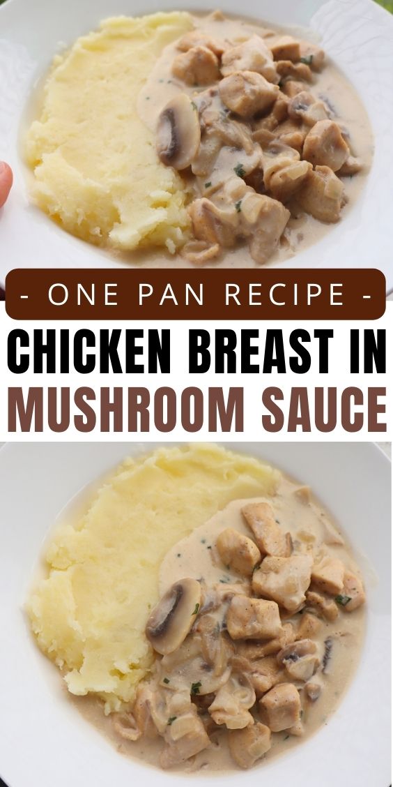 chicken breast with mushroom sauce recipe