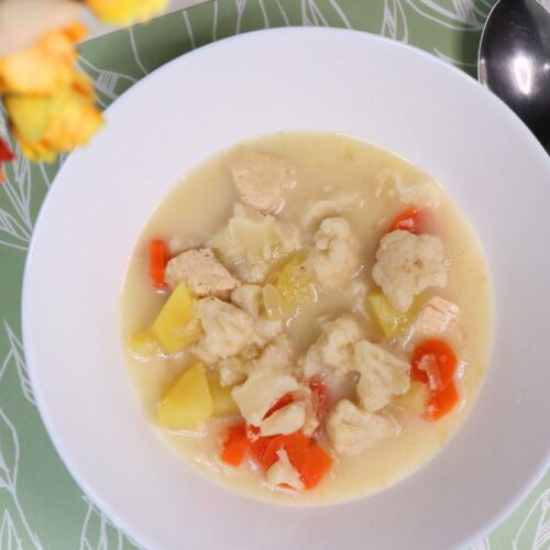 chicken cauliflower soup