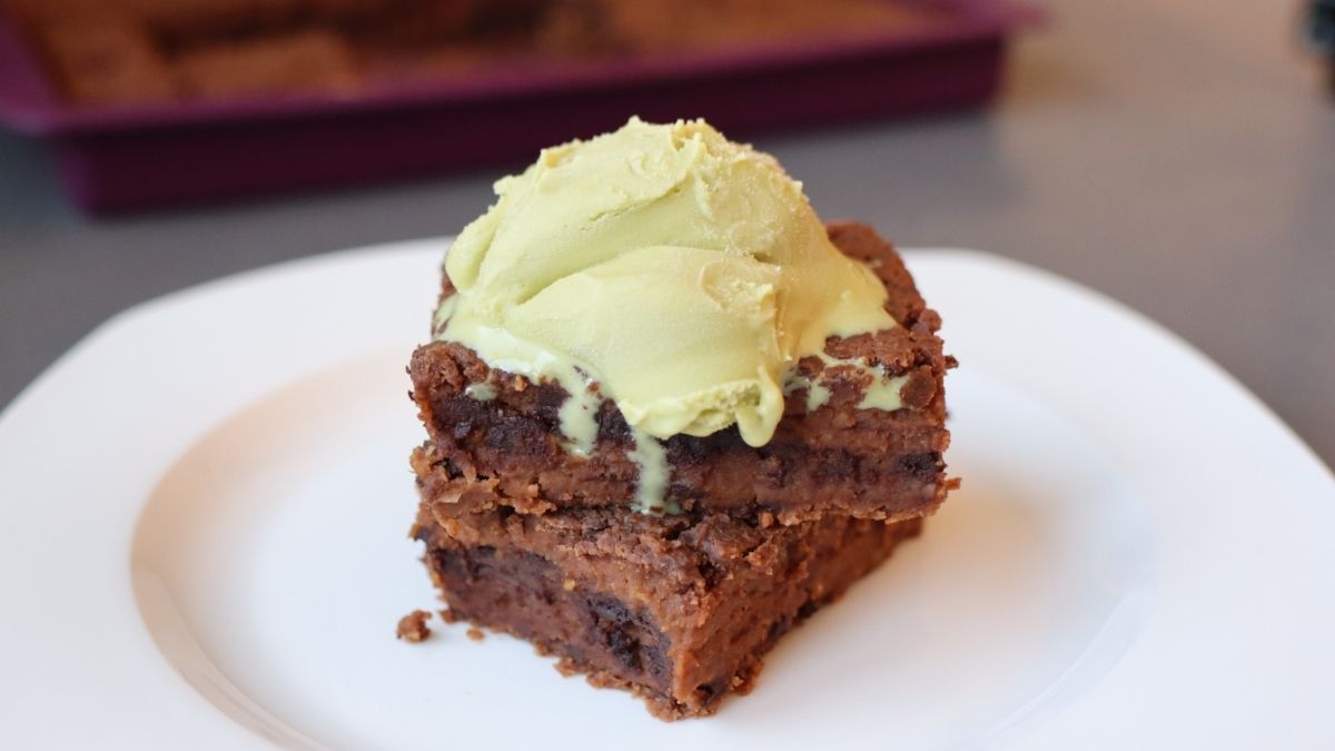 chickpea brownies flourless eggless vegan recipe