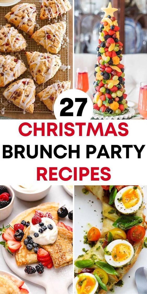 27 Christmas Brunch Party Food