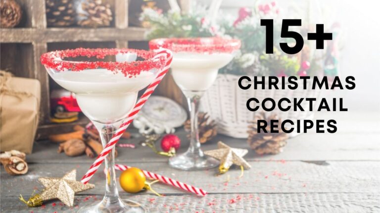 christmas cocktail recipess