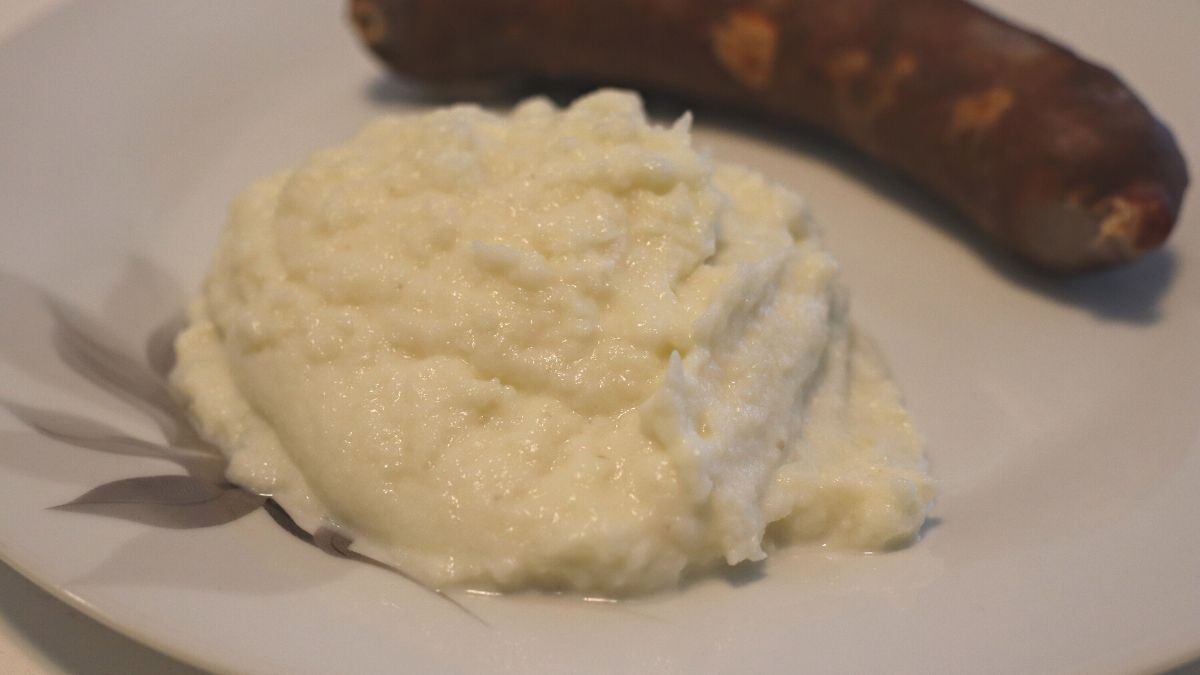 creamy cauliflower puree