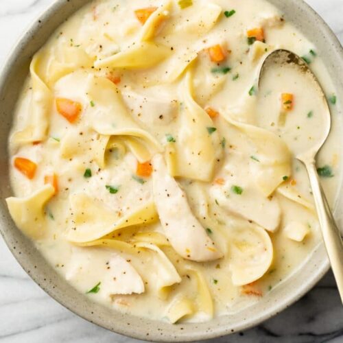 creamy chicken noodle soup recipe 11 720x1005 1