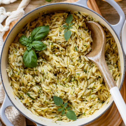 creamy lemon zucchini orzo 4 683x1024 1