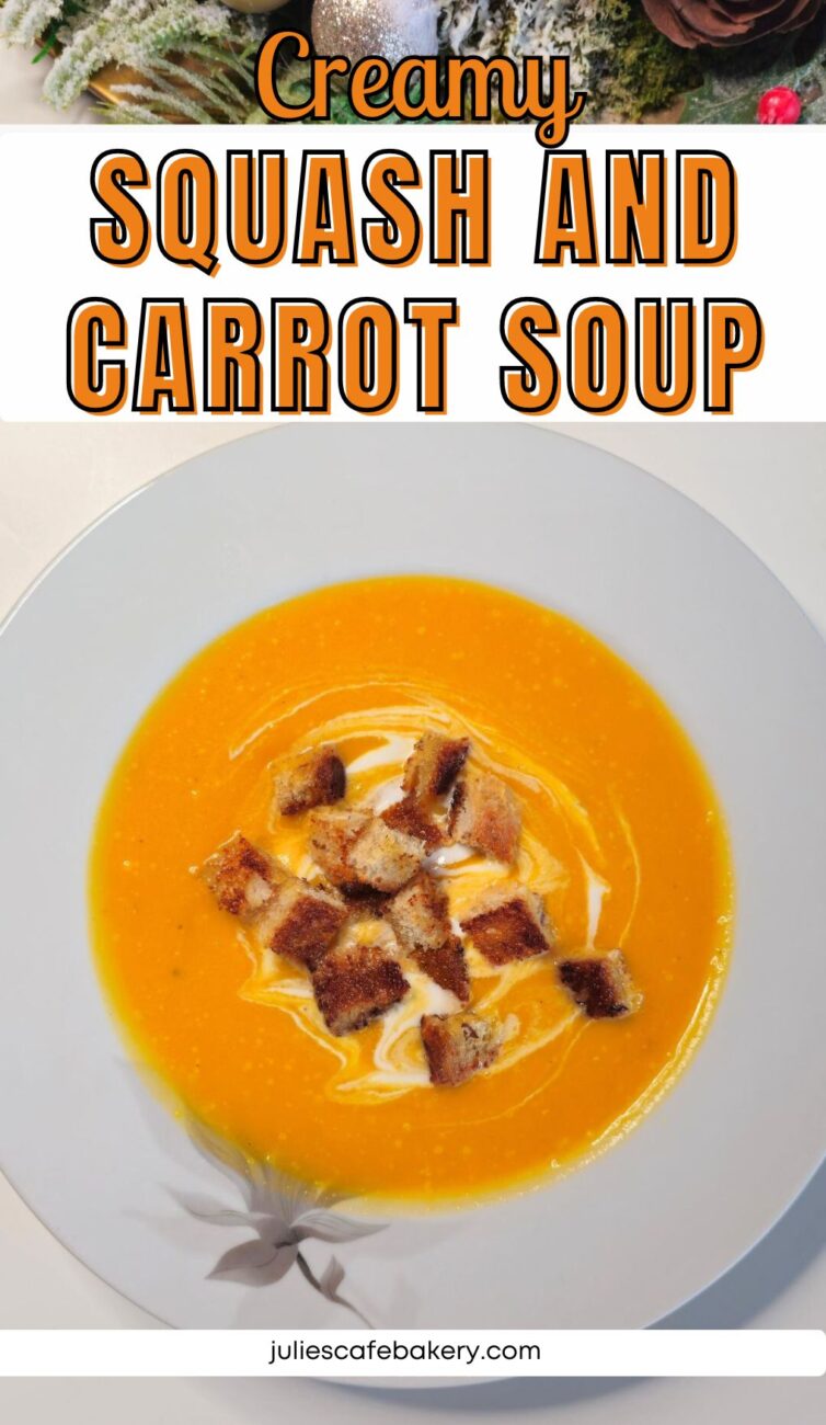 creamy squash and carrot soup recipe