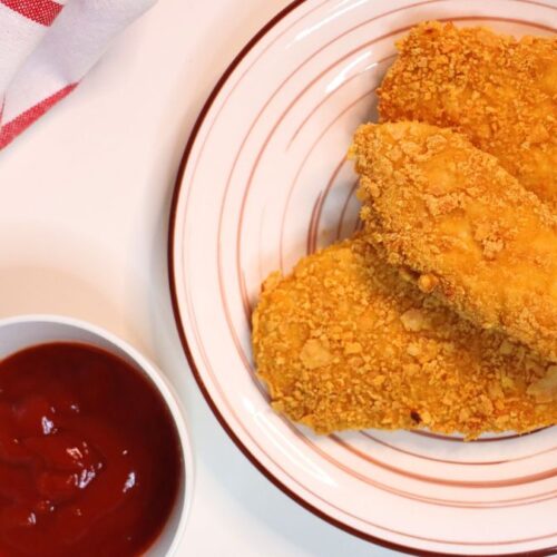 crispy oven baked cornflake chicken