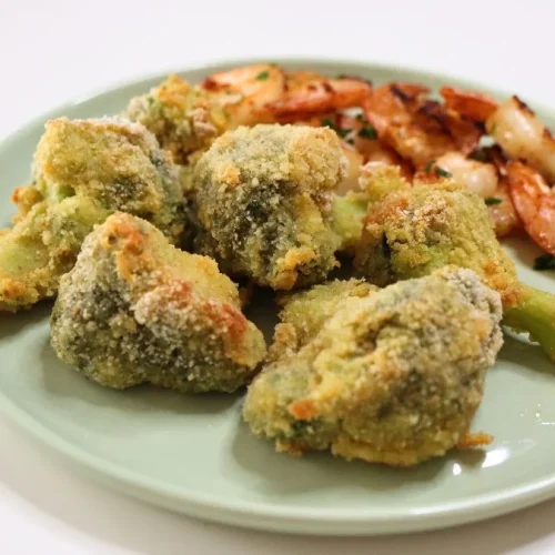 crispy oven fried broccoli easy recipe