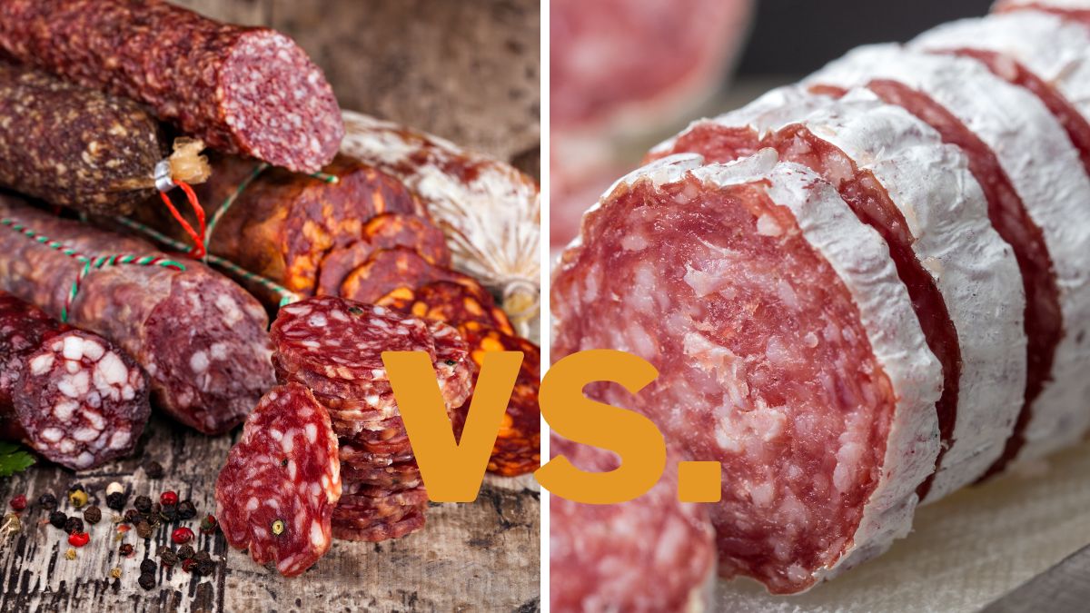 cured vs uncured salami