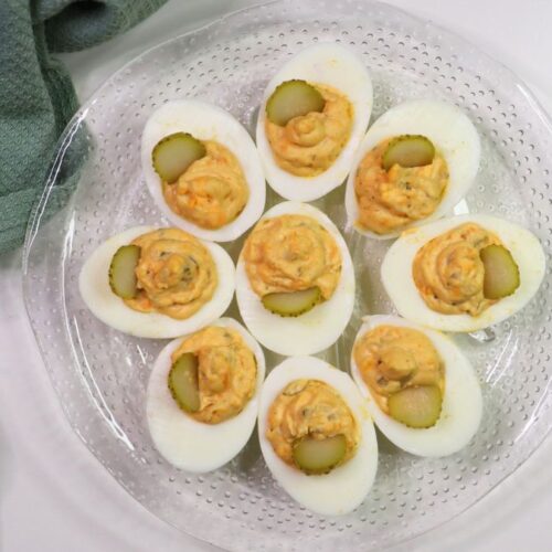 deviled eggs recipe with pickles cold