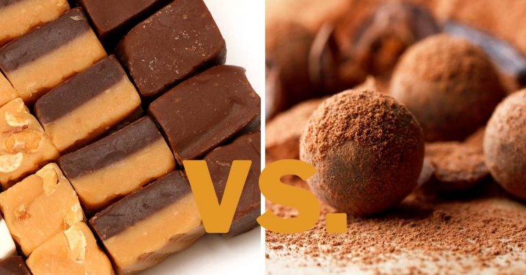 What Is the Difference Between Fudge and Truffle?