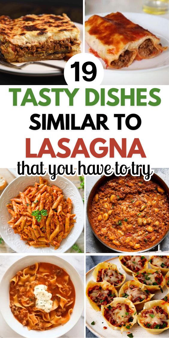 dishes similar to lasagna 1