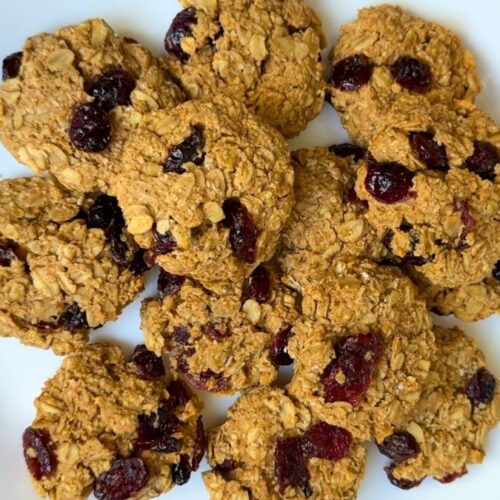 dried cranberry oatmeal cookies