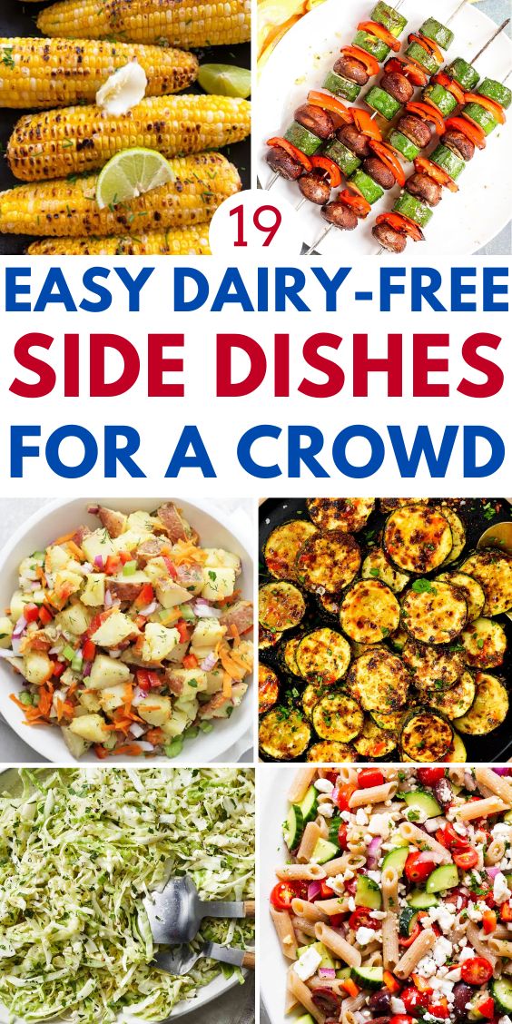 easy Dairy Free 4th of July Sides for a crowd