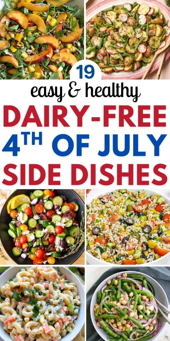 easy Dairy Free 4th of July Sides