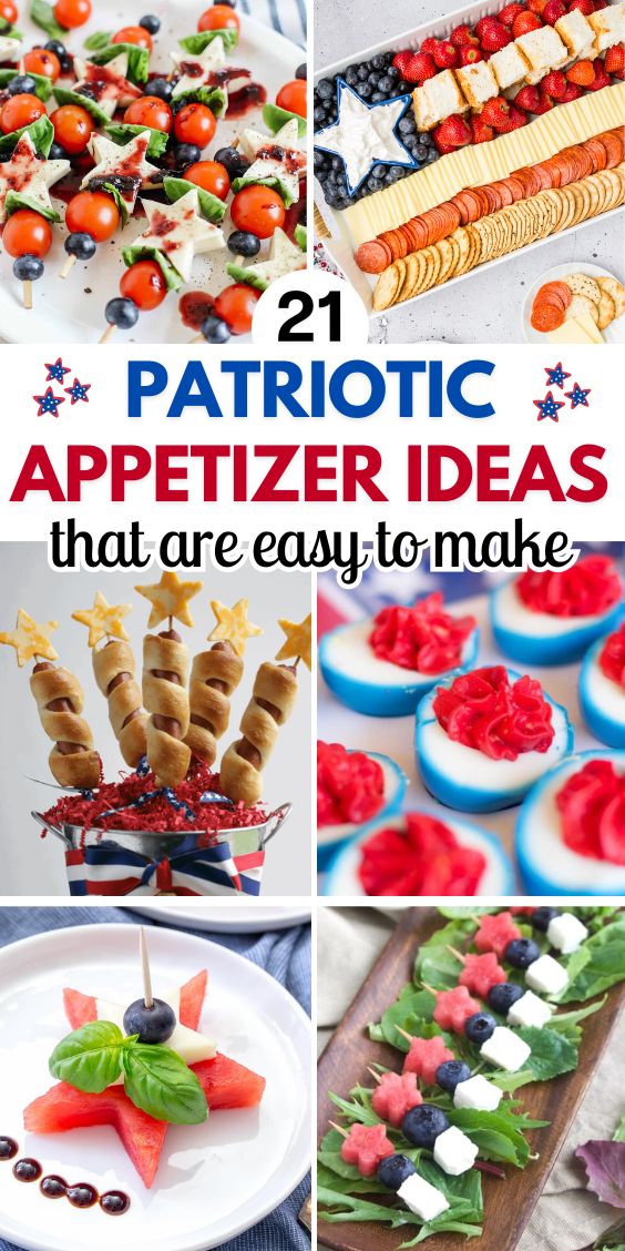 easy Patriotic Appetizers