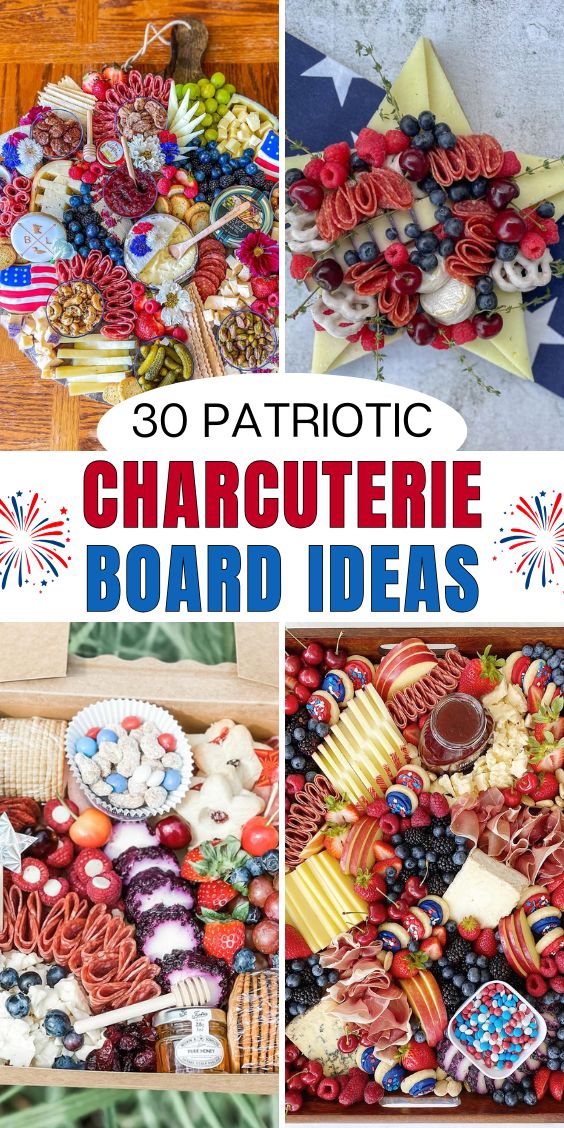 easy Patriotic Charcuterie Board Ideas