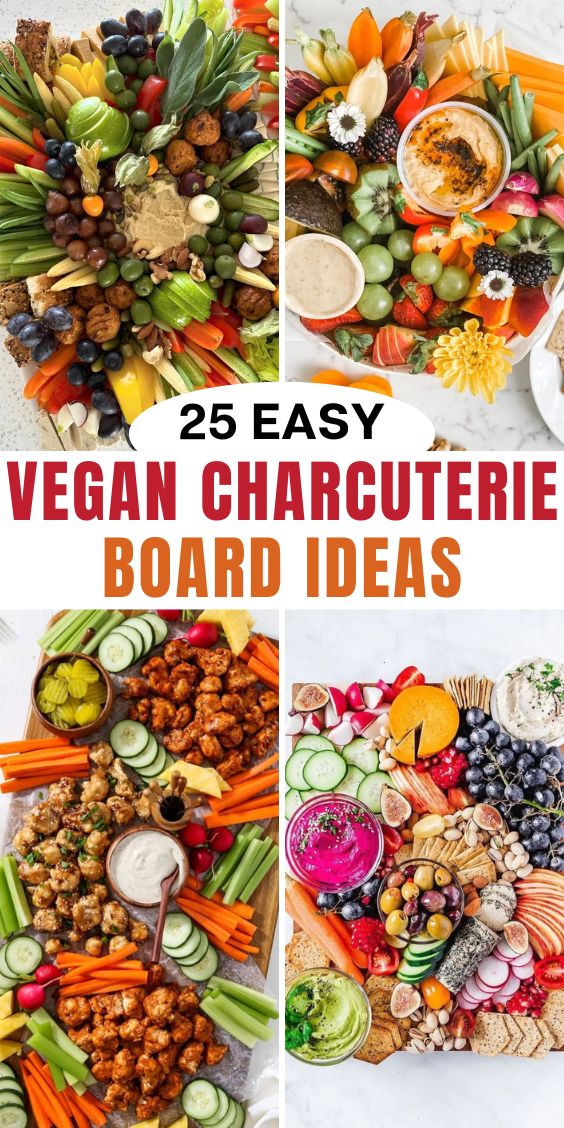 easy Tasty Vegan Charcuterie Board Ideas