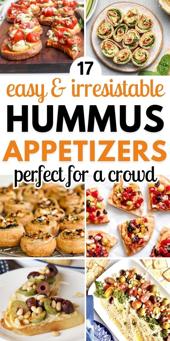 easy appetizer Recipes With hummus