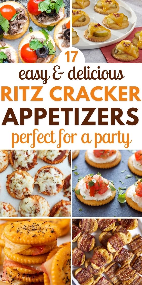 easy appetizers using ritz crackers