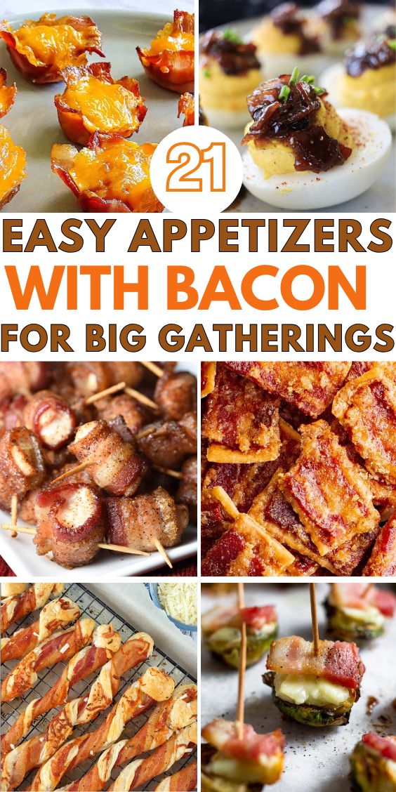 easy appetizers with bacon