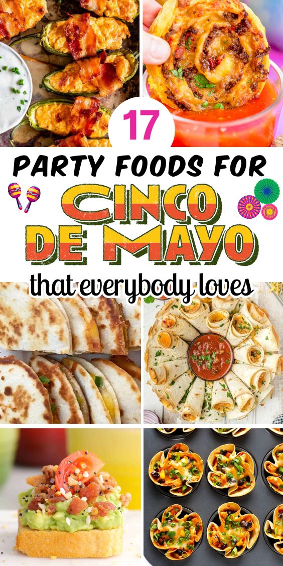 easy cinco de mayo party food recipes