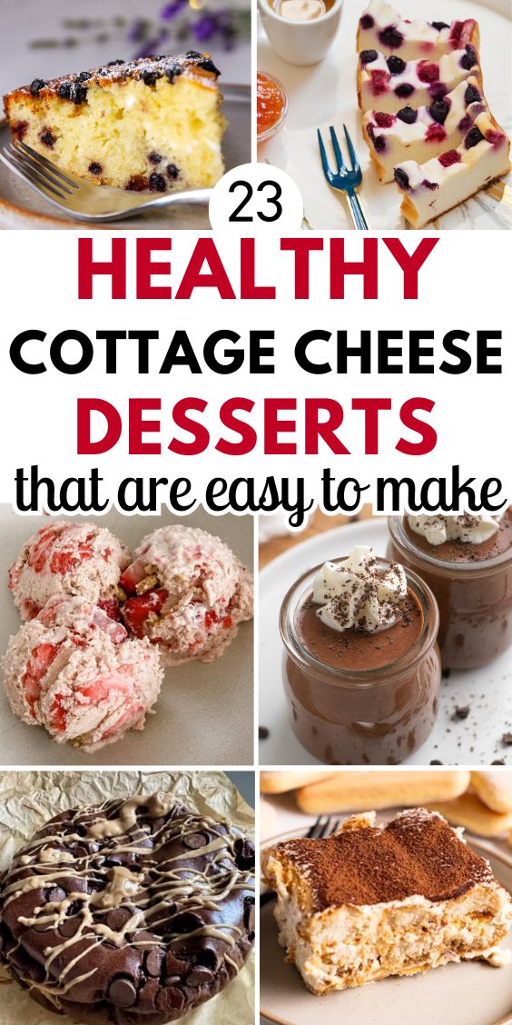 easy healthy cottage cheese desserts