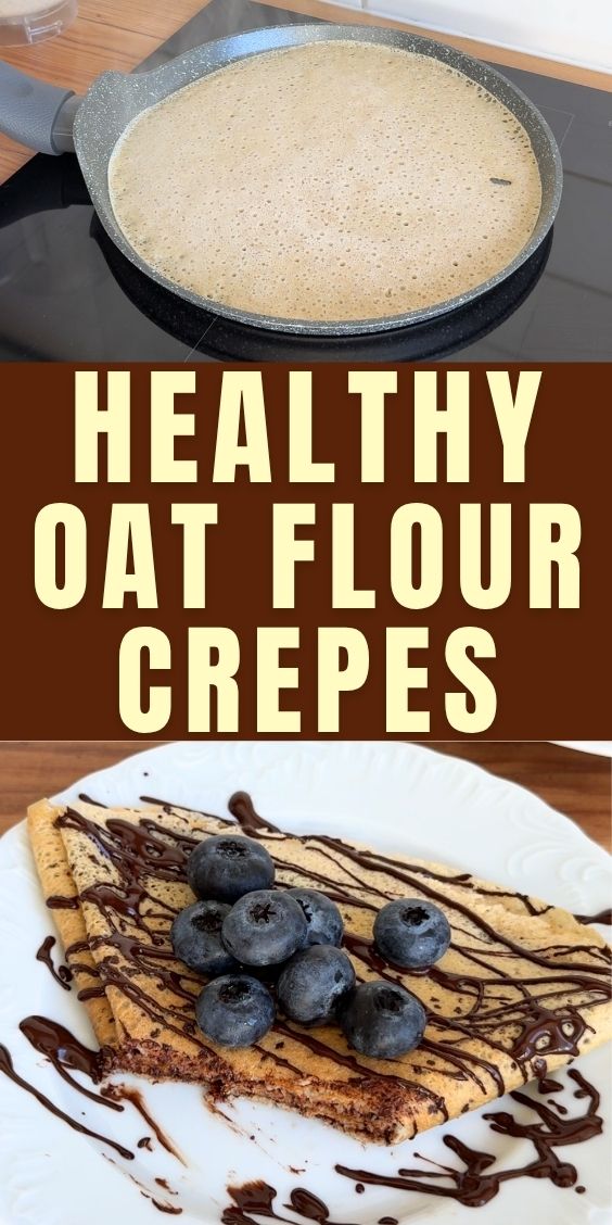 easy healthy oar flour crepes recipe