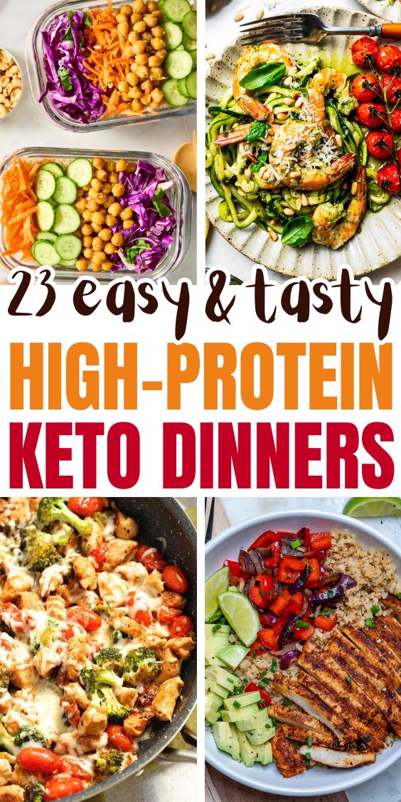 easy high protein low carb meals