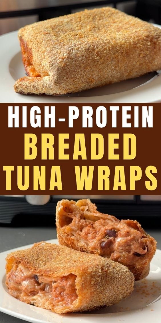 easy high protein tuna wraps