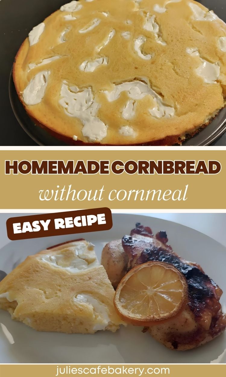 easy homemade cornbread without cornmeal recipe