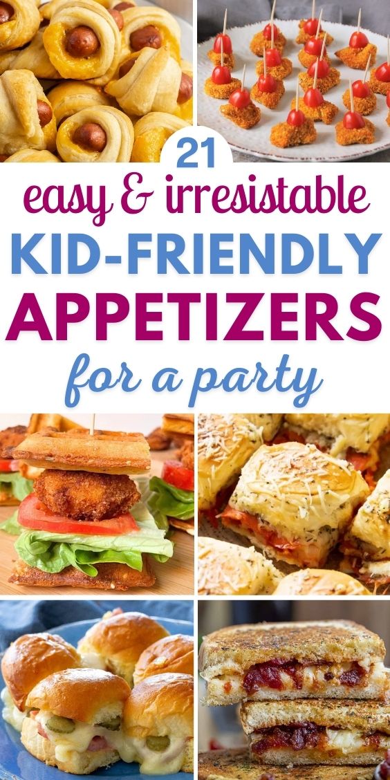easy kid friendly party appetizers