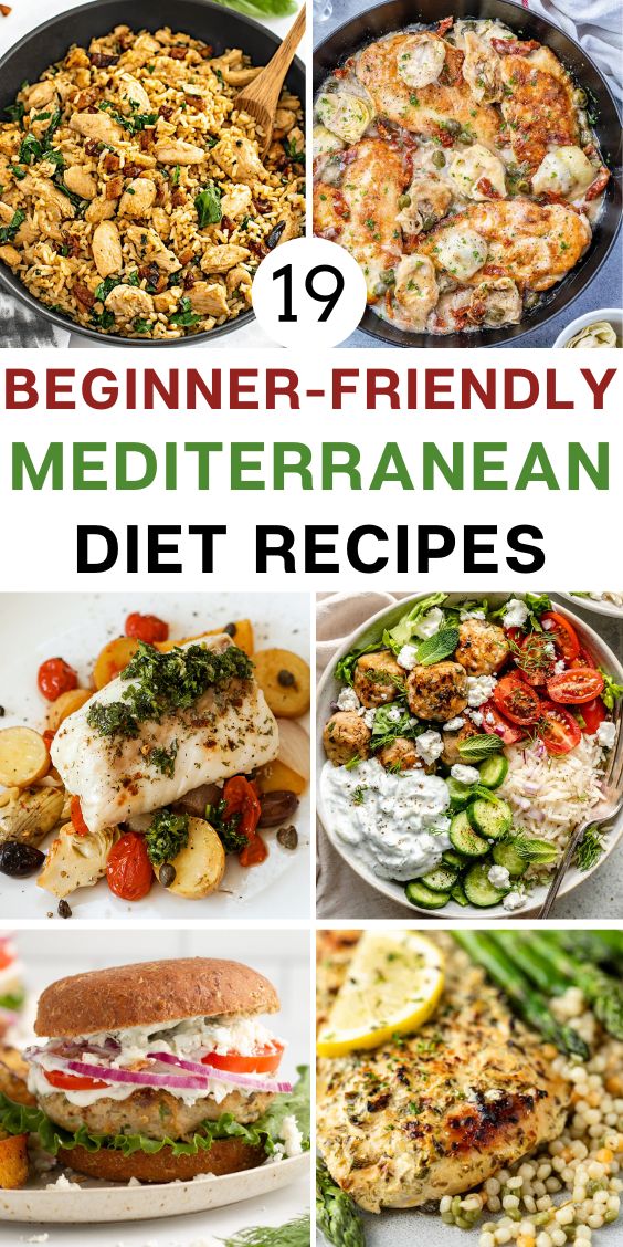 easy mediterranean diet recipes for beginners