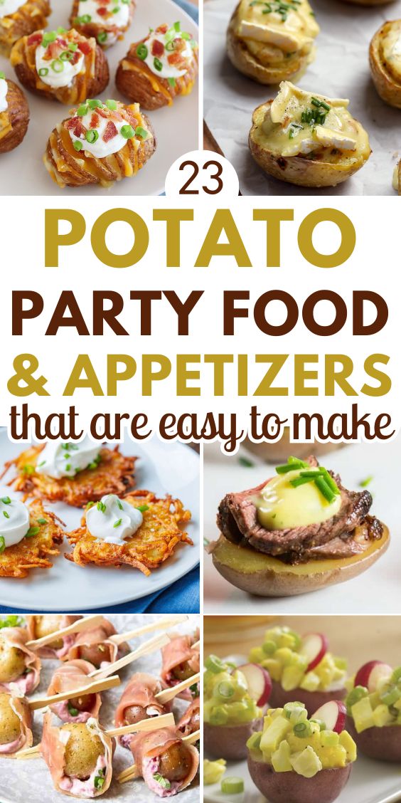 easy potato appetizer recipes