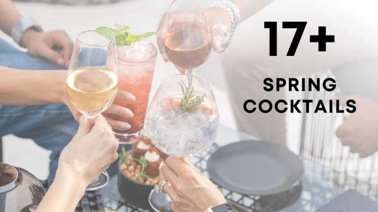 Refreshing Spring Cocktails for Garden Party