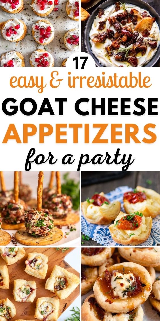 easy summer Appetizers With goat cheese