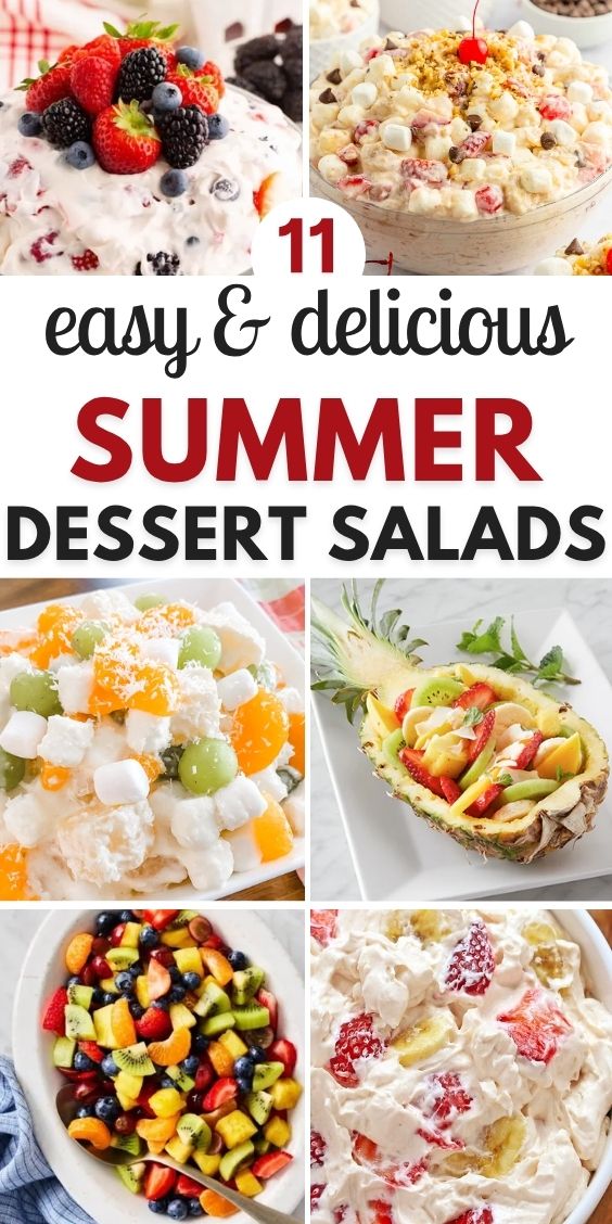 easy summer dessert salads 1