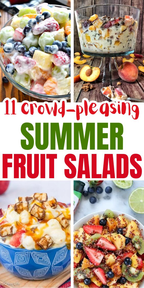 easy summer dessert salads